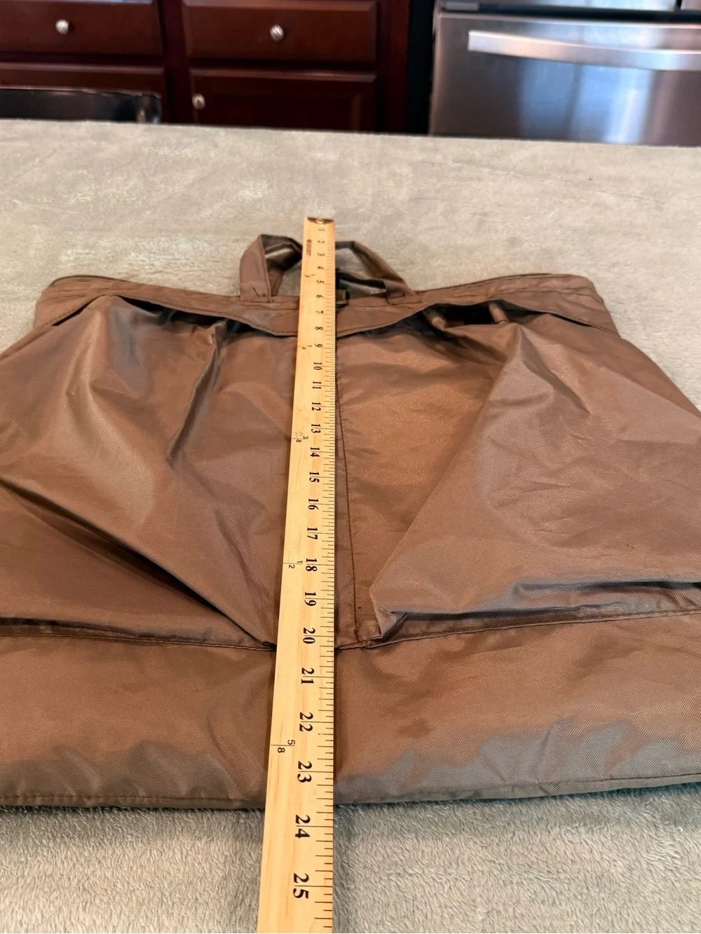 Rothco Brown Military Garment Carry Bag Travel Storage Tote Pilot Bag